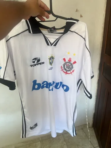 Camisa retrô Corinthians 1999 (campeão do brasileirão)