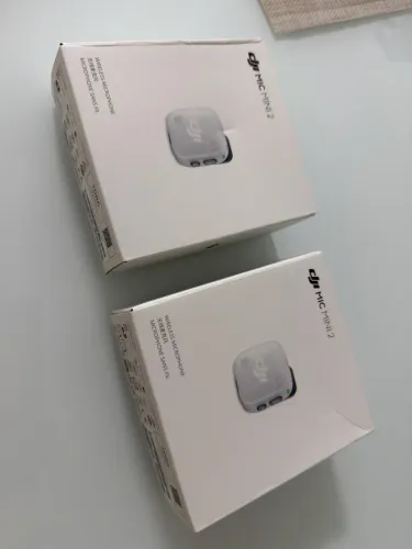 Microfone sem fio Dji Mic Mini 2 - valor da Unidade