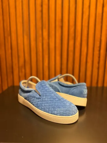 Tênis Bottega Veneta Slip On Azul