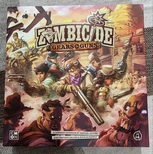 Zombicide Gears e Guns em inglês (componentes lacrados)