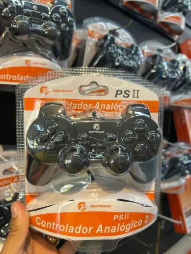 Controle com fio Playstation 2