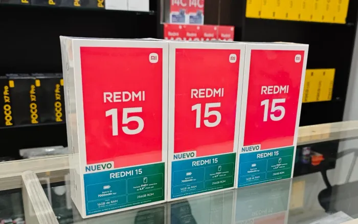 Xiaomi redmi 15 128gb 6gb RAM global lacrado na caixa com garantia 