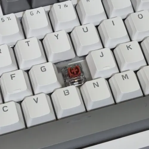 Teclado Mecânico Ajazz AK820 75% + Apoio de Pulso + Mouse RS7 + Cabo Coiled - NOVO