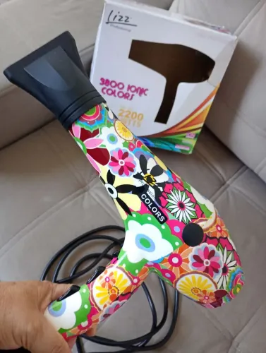 Secador de cabelo profissional Lizz Collors 2200 watts