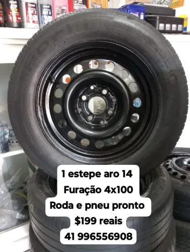 Roda estepe aro 14 original VW Volkswagen gol Saveiro Voyage Patati G5 G6 G7 G8 UP golf 