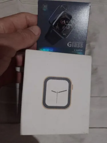 Relógio smartwatch X8, película de brinde 