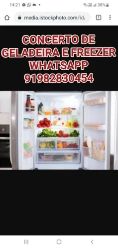 GELADEIRA E FREEZER SERVIÇO EM GERAL