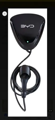 Carregador de carro eletrico Wallbox Byd 32a - 7 Kwh Novo na caixa