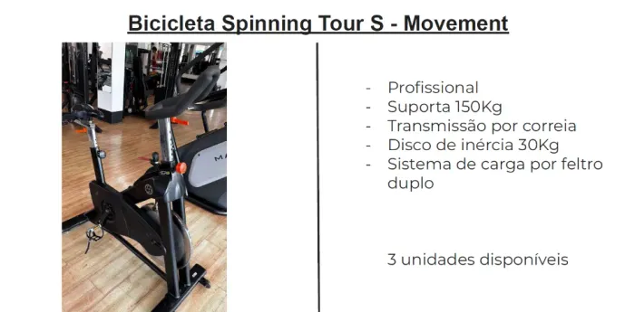 Bicicleta de Spinning TourS - Movement