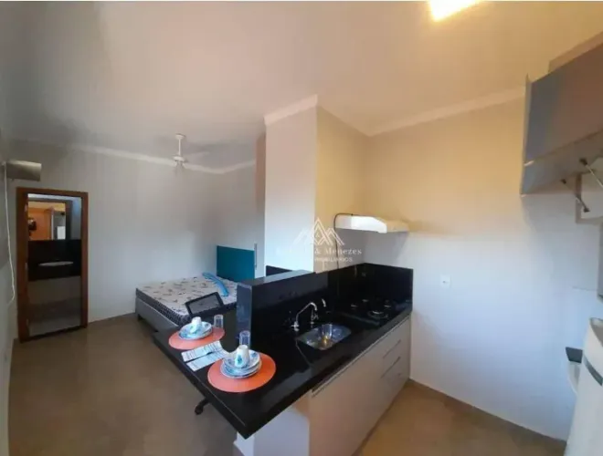 Kitnet com 1 dormitório para alugar, 30 m² por R$ 1.550,00/mês - Vila Monte Alegre - Ribei