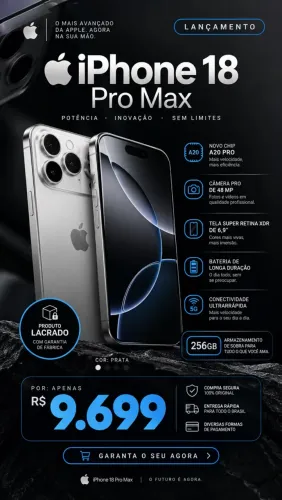IPHONE 18 PRO MAX 256GB