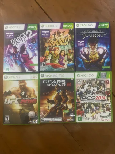 JOGOS ORIGINAIS XBOX 360