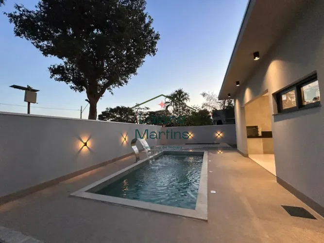 Casa de alto padrão - Caribe Resort - 4 suítes plenas - 3 vagas - lote: 605.21m²