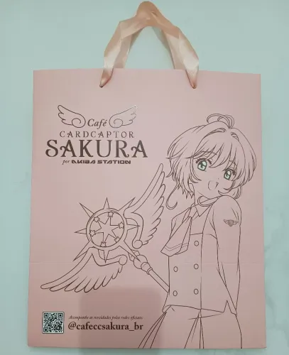 Sacola Café Sakura Card Captors Rosa