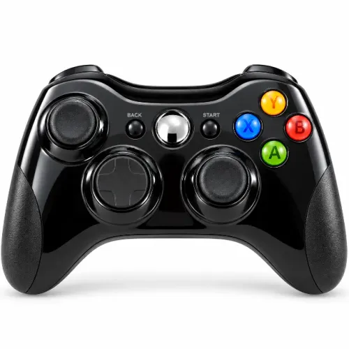 Controle com Fio USB KAP-360 para PC e Xbox 360 - Cabo 2 Metros Preto