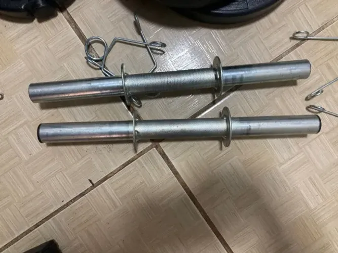 kit Anilhas e Barras 1,20 e 4Ocm