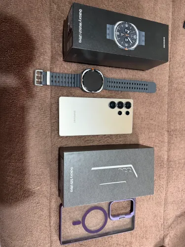 Samsung S25 ultra e Samsung Watch ultra