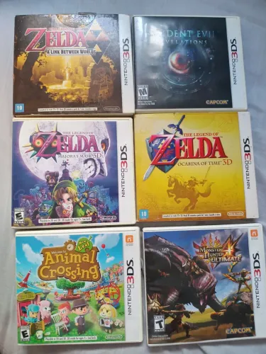 15 jogos de Nintendo 3DS (SOMENTE PARA SALVADOR)