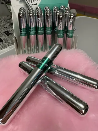 Kit com 10 rímel 2 em 1 Vivai a prova d?água