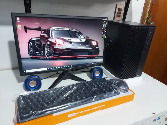 Pc Computador Completo intel Core i5 Monitor LED 20 Polegadas. Novo