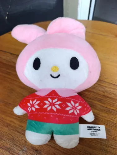 PELÚCIA HELLO KITTY AND FRIENDS MY MELLODY ORIGINAL SANRIO RARIDADE! 