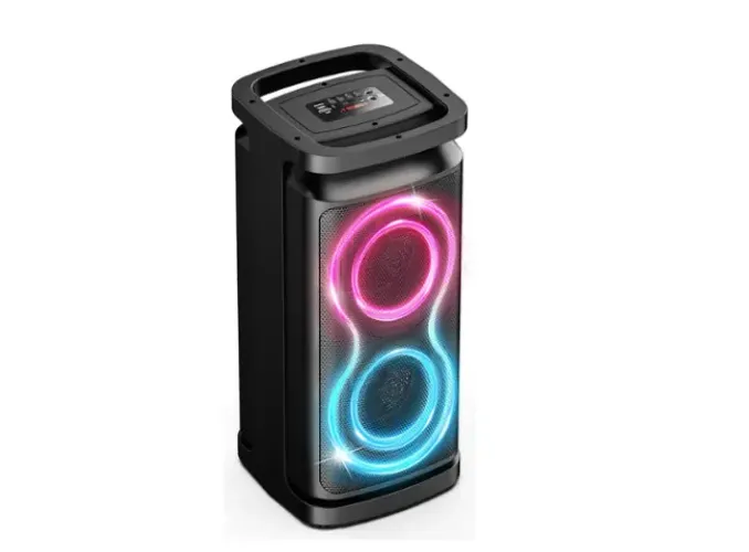 Caixa De Som Partybox Portátil Bluetooth 5.3 karaoke Recarregável Luzes Rgb Tws 600W