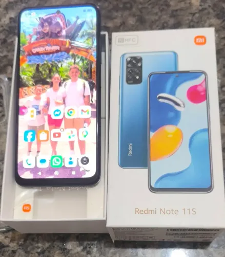 Redmi note 11s, 500,00 Pix/cartão perfeito e sem riscos ou trincas.