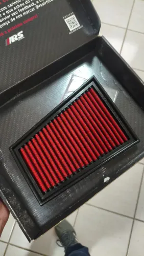 Filtro esportivo RS Onix Turbo