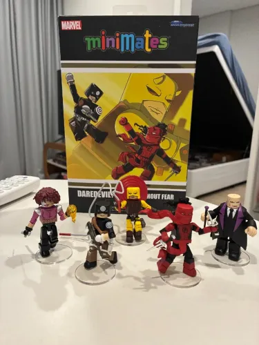 Bonecos Marvel Daredevil Minimates Deluxe Box Set Demolidor