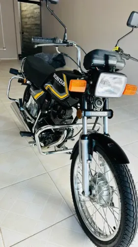 Cg 125 1988 - Moto - Placa Preta