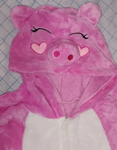 Pijama Kigurumi Fantasia Porquinha Rosa