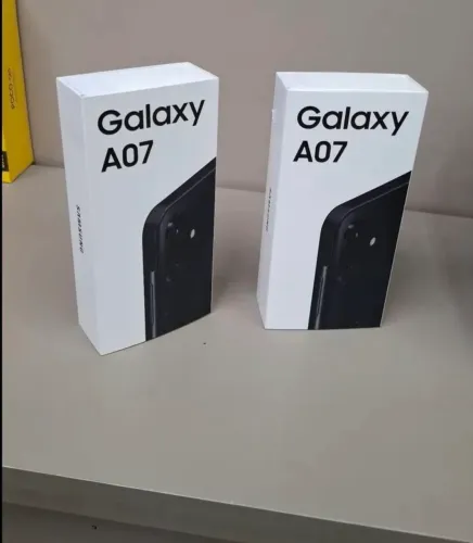 Samsung A07 256GB Lacrado - Nota e garantia