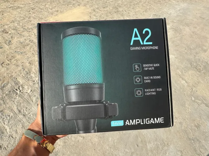 Microfone GAMER FIFINE A2!! LACRADO!! PROMOÇÃO!!
