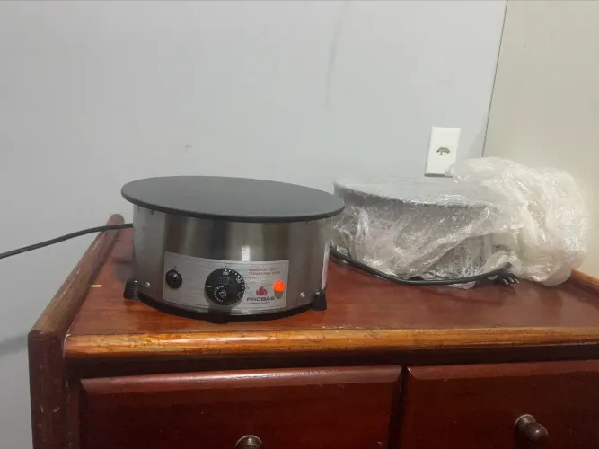 Máquina de crepe francês Pro gás