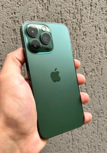 CARCAÇA IPHONE 13 PRO VERDE ALPINO COMPLETA