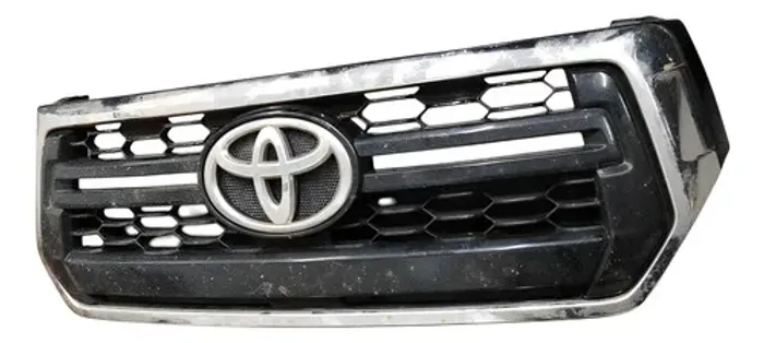 Grade Dianteira Radiador Toyota Hilux 19 À 20 Com Detalhes  01 Brilhante