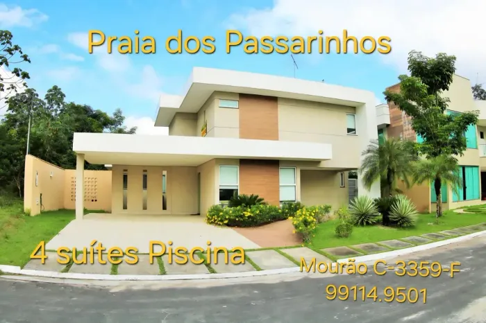 OPORTUNIDADE: Casa Duplex 4 suítes. Completa. Menor preço: 2,4 mi. Praia dos Passarinhos