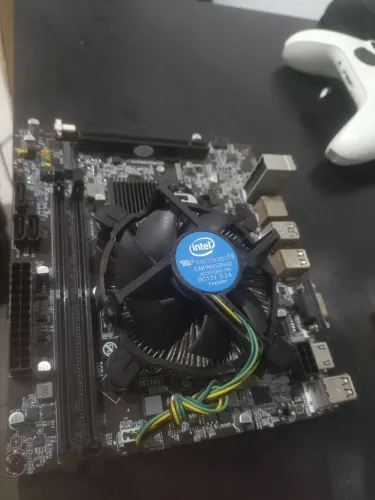 Placa mãe H-310m processador i3 8° geração