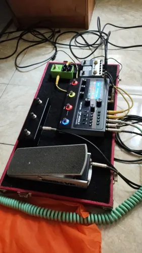 Pedal Board completo! Valeton Gp200LT + Nobels OD mini + Shimverb + Ernie BallVPJR