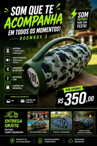 Caixa de Som JBL