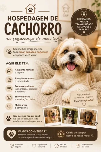 Hospedagem para o seu pet