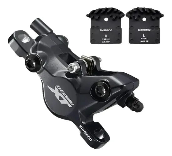 Pinça Shimano XT M8100 c/ Pastilhas Ice-tech Diant. / Traseiro