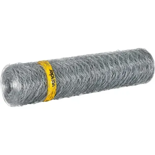 Tela metálica hexagonal, mangueirão, malha 3", 18 BWG x 1 m, com 50 m, VONDER