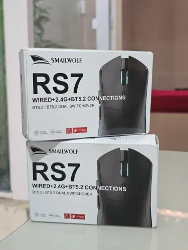Mouse Gamer Sem fio RS7 PAW3311(novo)