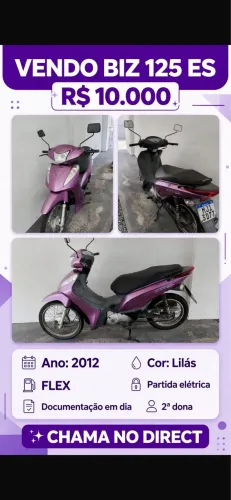 BIZ 125 ES FLEX 2012