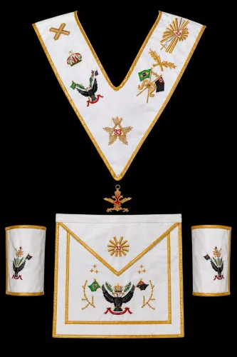 Paramento maçon grau 33