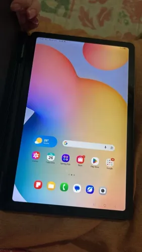 Tablet Samsung Galaxy Tab S6 Lite (64GB) + S Pen + Capa (Impecável)
