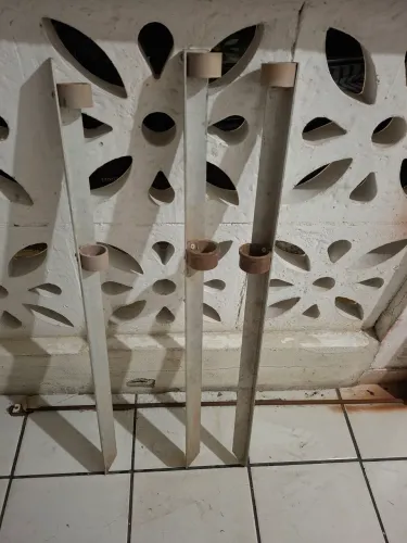 SUPORTES DE APOIO PARA VARA DE PESCA