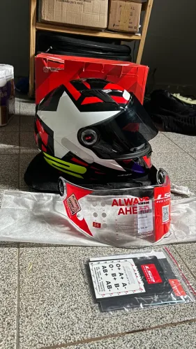 Capacete ls2 tamanho 56