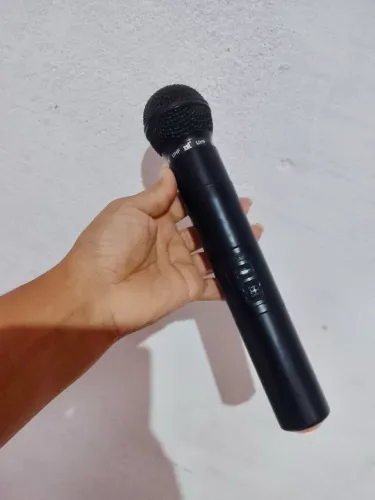 Microfone Sem Fio TSI UHF Profissional - Perfeito Estado